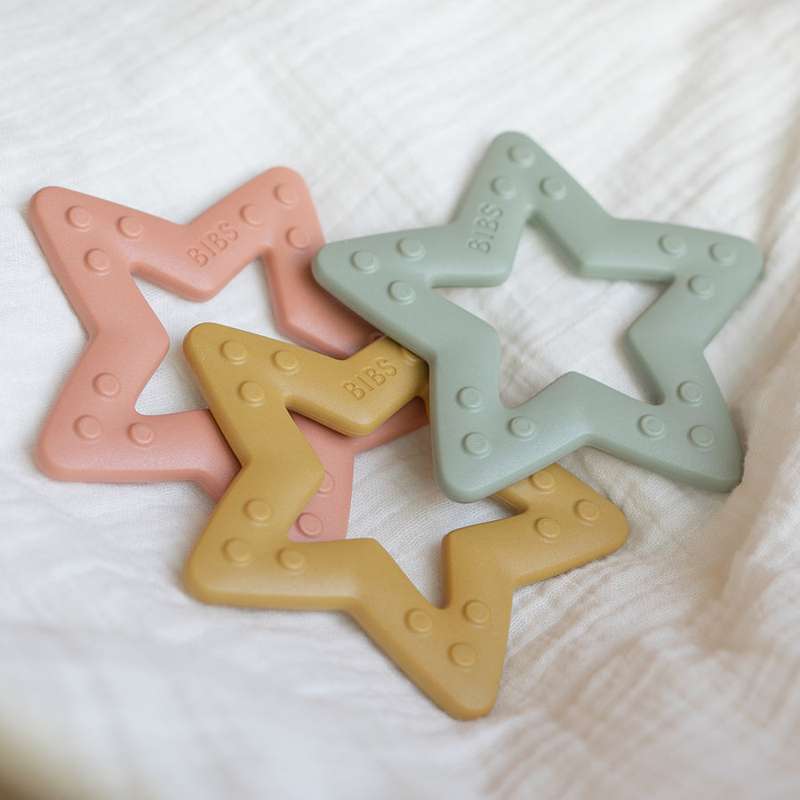 BIBS Jugar - Baby Bitie Bidering - Estrella - Salvia 