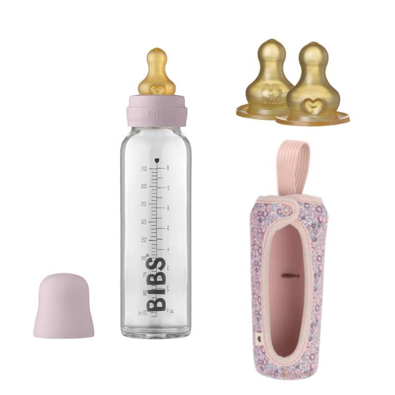 BIBS Bottle Bundle - No9 - Large - Dusky Lilac/Eloise 