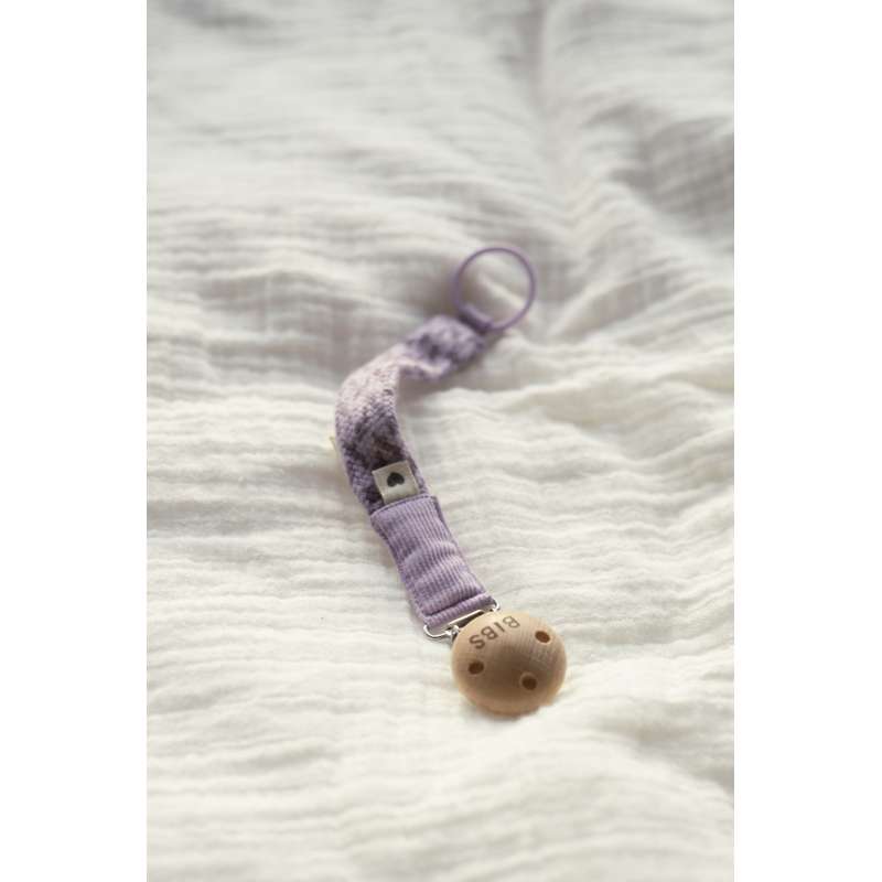 BIBS Accessories - Paci Braid Suttesnor - Violet Sky/Mauve