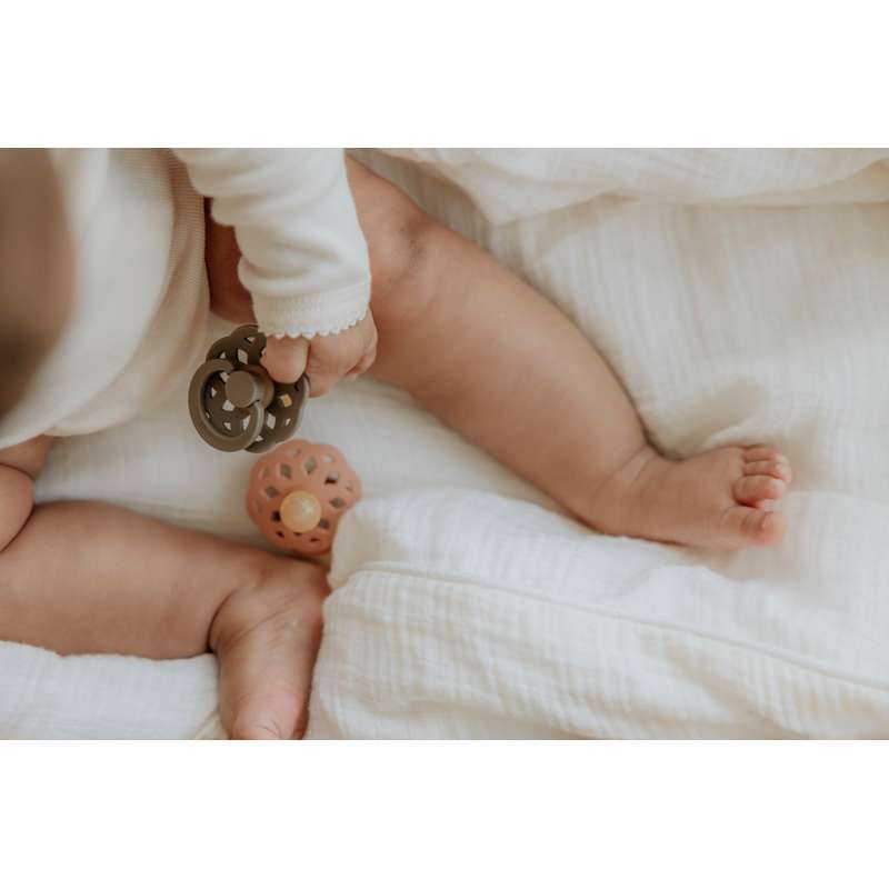 BIBS Okrogla Boho Duda - Sampak - 5 kosov - št. 1 - Mehka jesen 