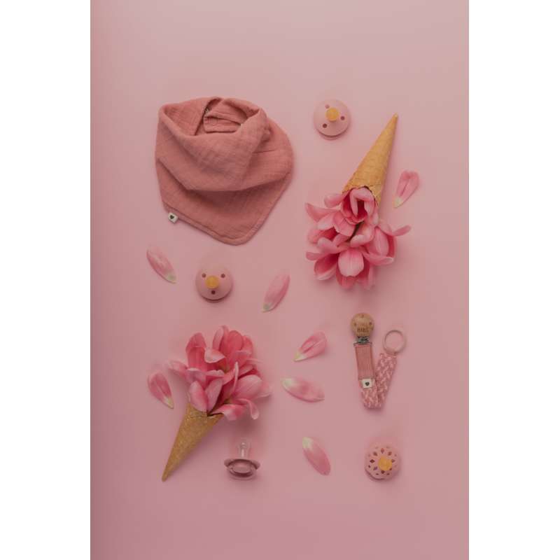 BIBS Accessories - Bandana Savlesmæk - Dusty Pink