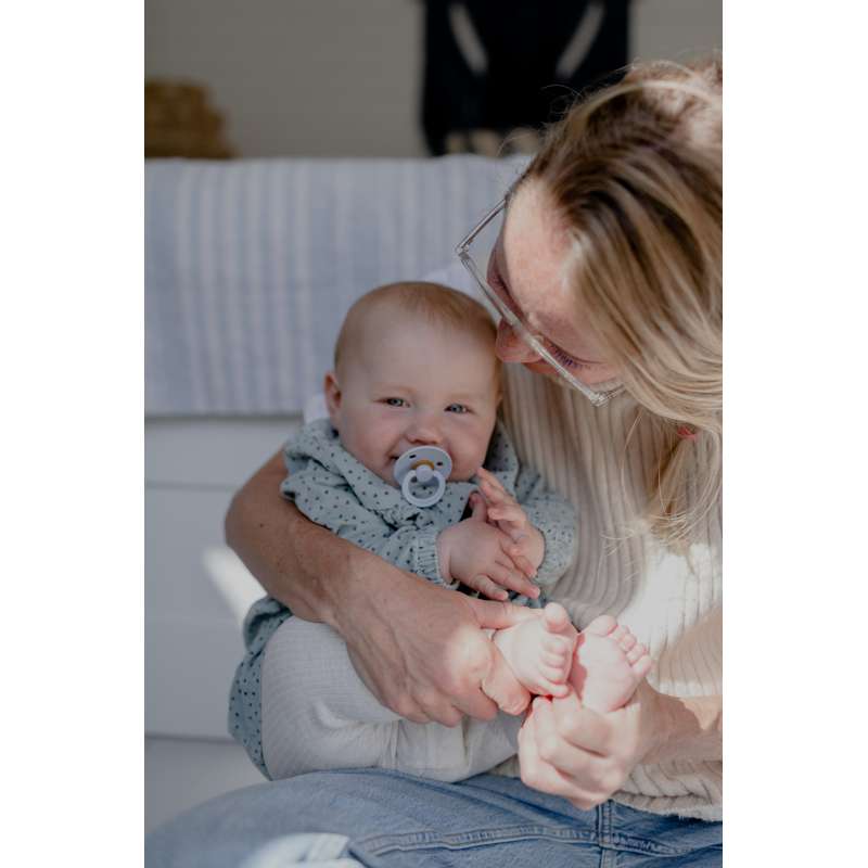 Succhietto Bibs Rotondo Colour - Sampak - 8 pezzi - tg. 2 - Tempesta Oceanica 