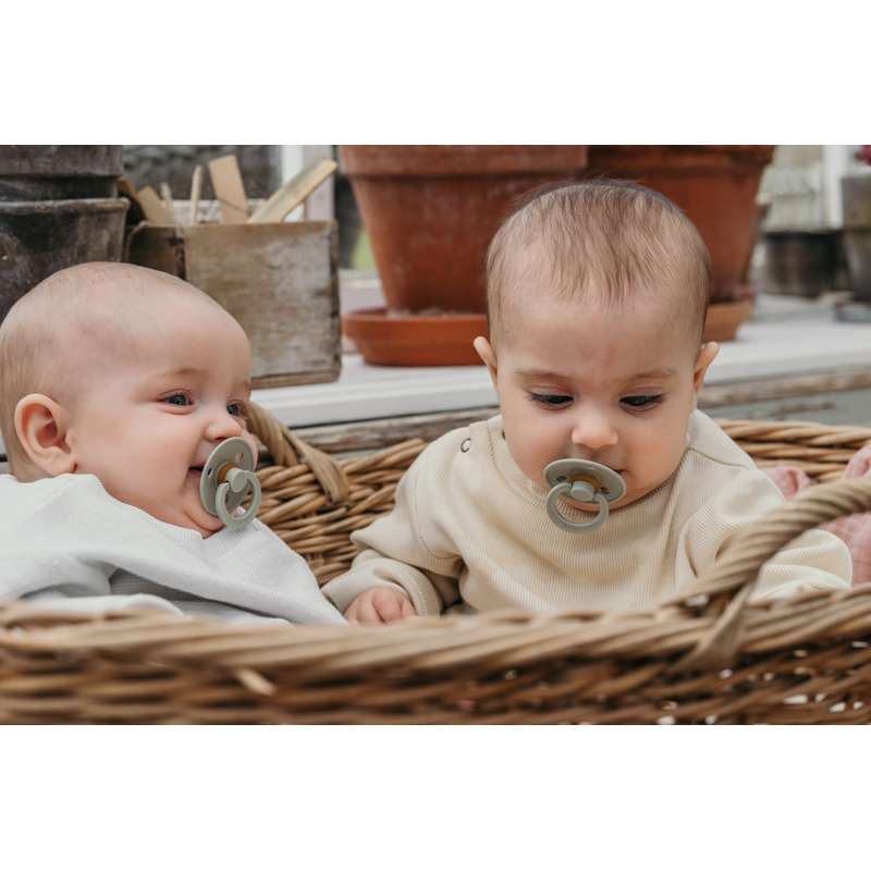 Bibs Kulatý Colour Dudlík - Sampak - 3 ks. - vel. 2 - Měkká mech 