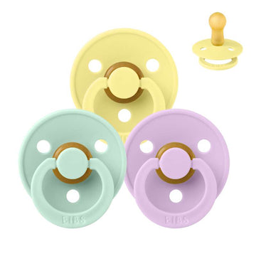 Bibs Ronde Colour Fopspeen - Sampak - 3 stuks - mt. 2 - Lentevakantie 