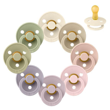 Succhietto Bibs Rotondo Colour - Sampak - 8 pezzi - tg. 2 - Primavera a Parigi 