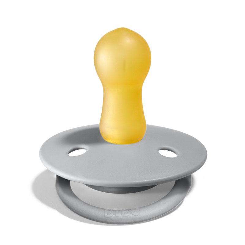 BIBS De Lux Sut - 2-Pak - Onesize - Silikone - Cloud/Black