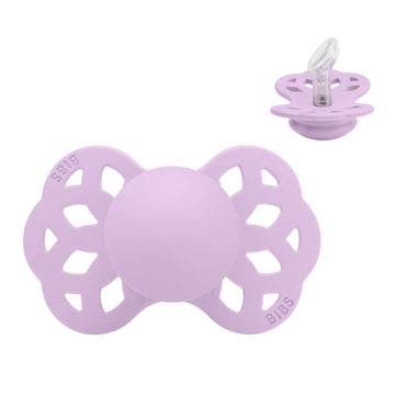 BIBS Anatomische Infinity Speen - Str. 1 - Siliconen - Violet Sky
