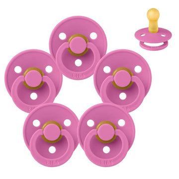 Chupeta Bibs Redonda Colour - Sampak - 5 unid. - tam. 2 - Chiclete 