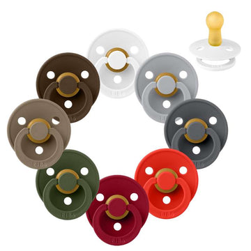 Sucette Bibs Rond Colour - Sampak - 8 pcs. - t. 2 - La Collection de Noël 