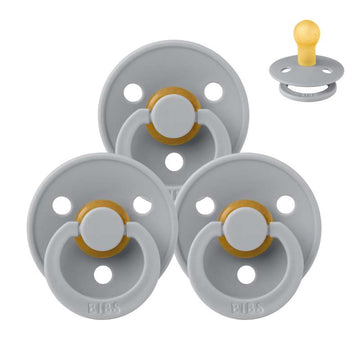 Bibs Кръгъл Colour Биберон - Sampak - 3 бр. - р-р 1 - Облак 