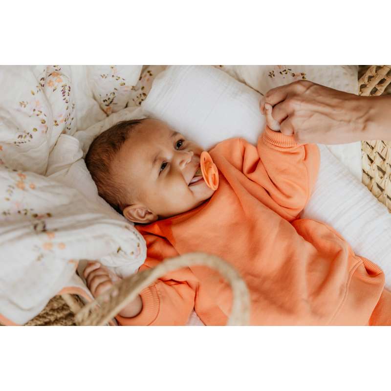 Suzeta Bibs Rotundă Colour - Sampak - 3 buc. - măr. 1 - Splash de culoare 