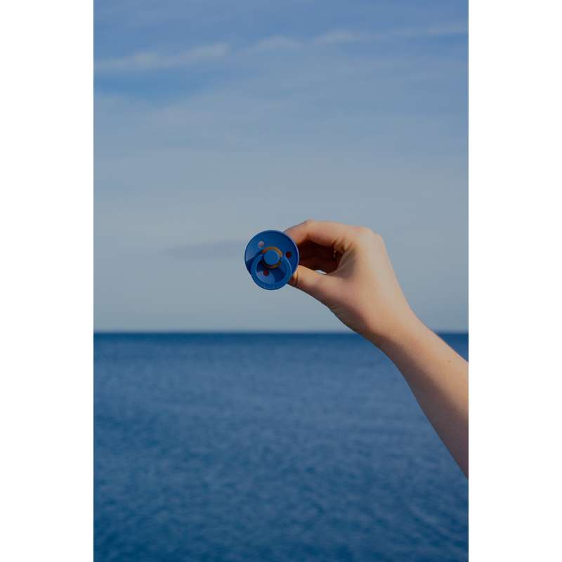 Bibs Kulatý Colour Dudlík - Sampak - 5 ks - vel. 1 - Chrpa 