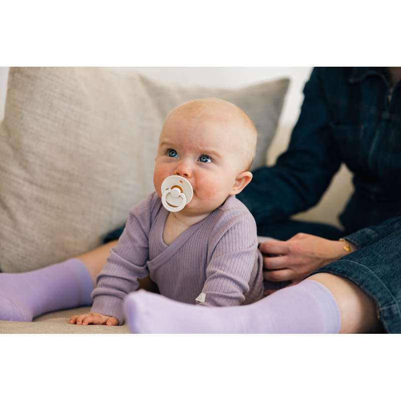 Bibs Round Colour Pacifier - Sample pack - 5 pcs. - sz. 3 - Ivory 