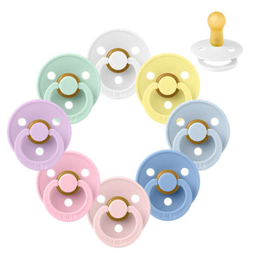 Bibs Kulatý Colour Dudlík - Sampak - 8 ks - vel. 2 - Jarní prázdniny 