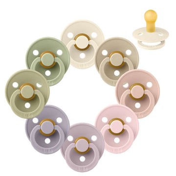 Bibs Кръгъл Colour Биберон - Сампак - 8 бр. - р-р 1 - Пролет в Париж 