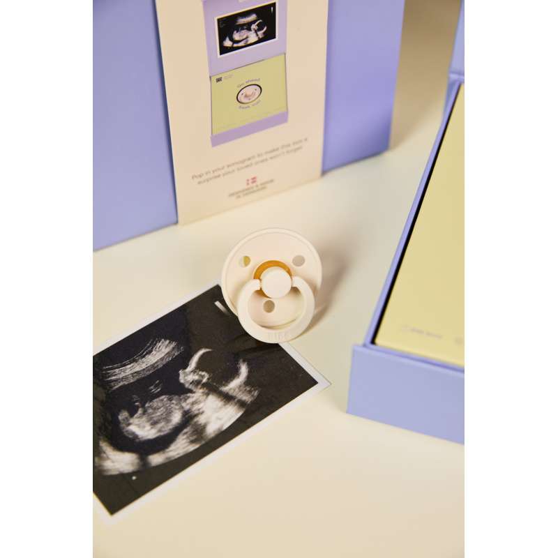 BIBS Ahoj Baby Surprise darčekový set - prírodná guma - veľ. 1 - Ivory 