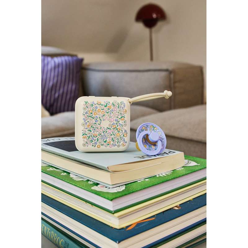 BIBS Zubehör Schnullerbox - Suttebox - Liberty - Chloe Meadow/Ivory 