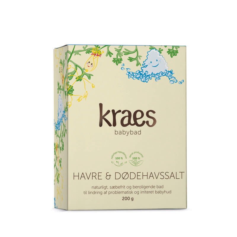 KRAES Babybanho com Aveia e Sal do Mar Morto - 200g 