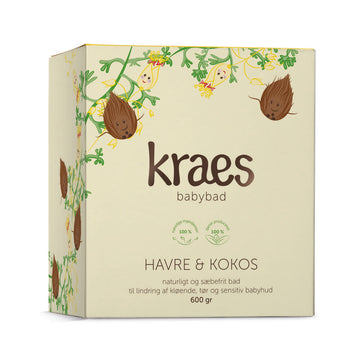 KRAES Baño para bebés con Avena y Coco - 600g