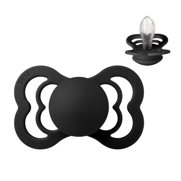 BIBS Chupeta Supreme simétrica - Tam. 2 - Silicone - Black