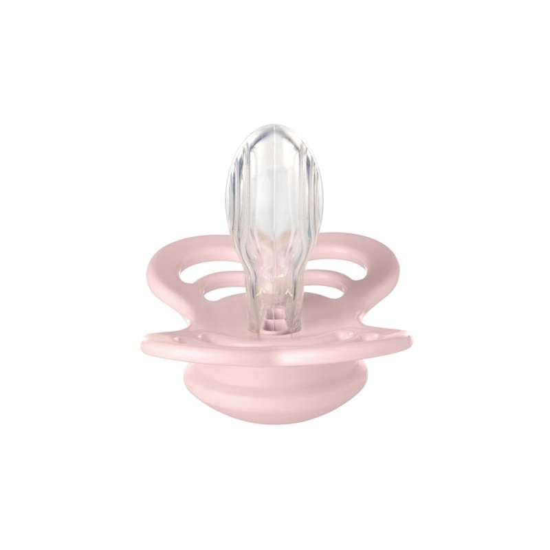 BIBS Symmetrisk Supreme Smokk - Str. 2 - Silikone - Blossom