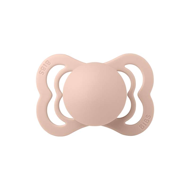 BIBS Supreme Sucette - Taille 1 - Caoutchouc naturel - Blush