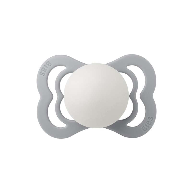 Suzeta Bibs Supreme - măr. 1 - cauciuc natural - GLOW - Cloud 