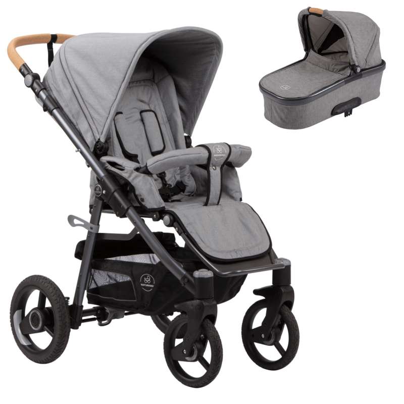 Naturkind Kombikinderwagen Lux Evo - 77cm. - Siebenschläfer