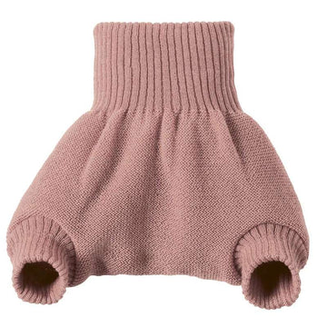 Disana Calças para fralda - Lã merino - Rosa