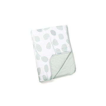 Doomoo Padded Blanket - Leaves - Green 