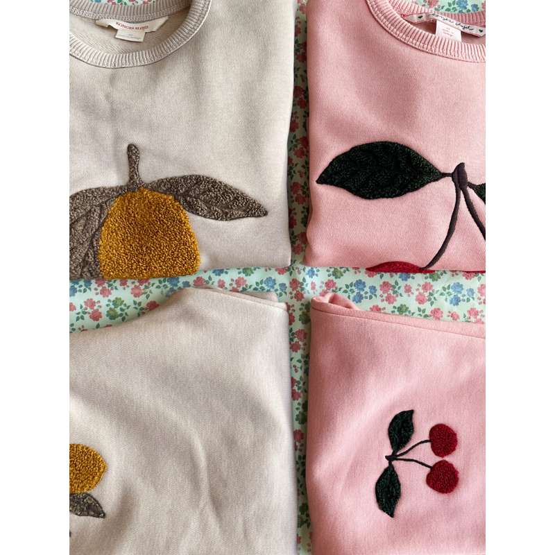 Konges Sløjd Lou Terry Sweatshirt - OCS - Mellow Rose 