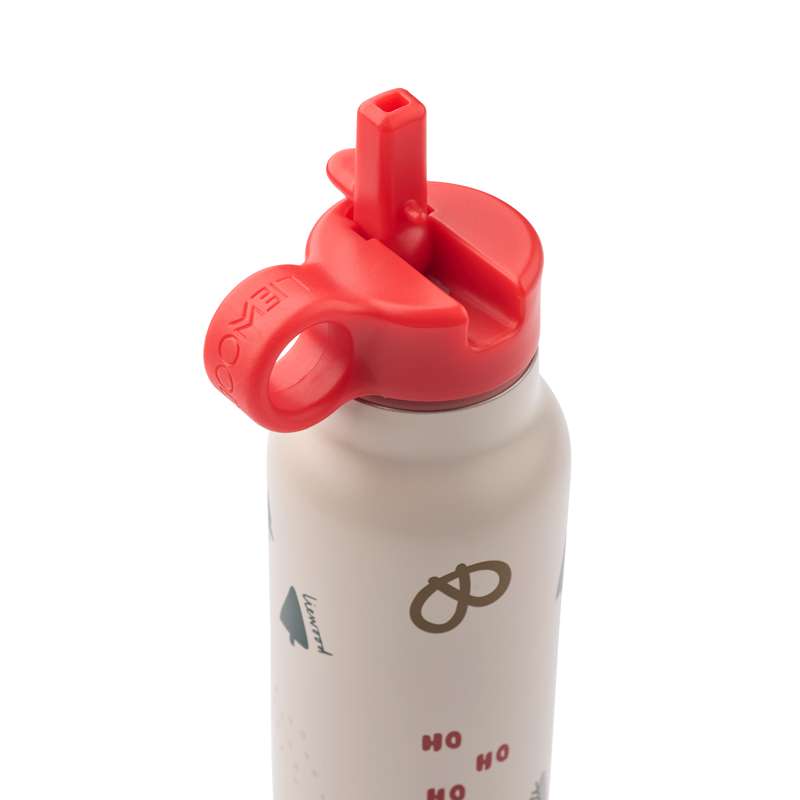 Liewood Falk Drikkeflaske - Rustfrit Stål - 350ml - Holiday/Sandy