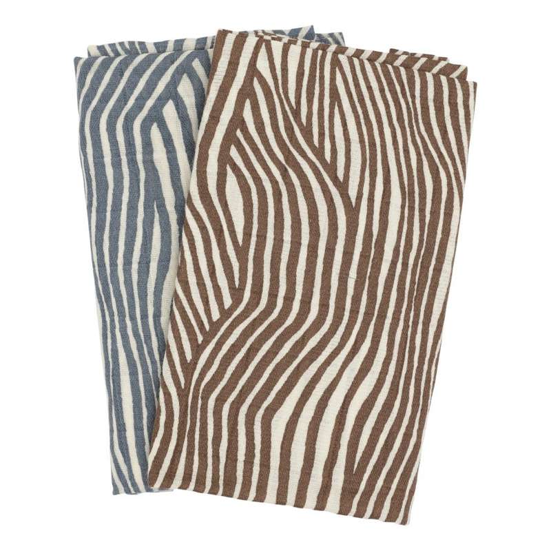 HAPS Nordic Pieluchy tetrowe - 70x70cm. - 2 szt. - Zimowa Fala