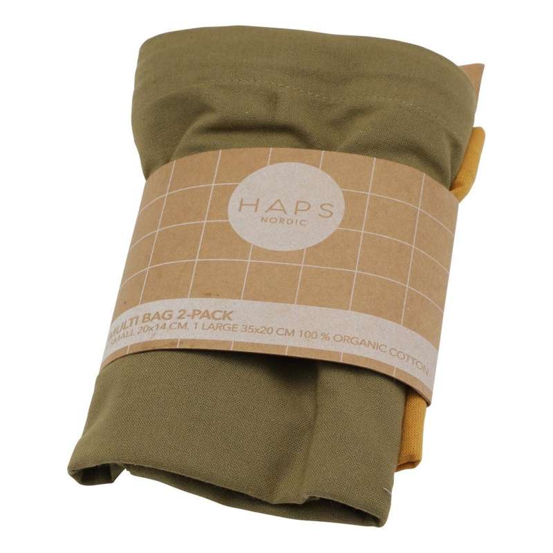 HAPS Nordic Madposer/Multi Bags - 2-Pak - Mélange d'automne