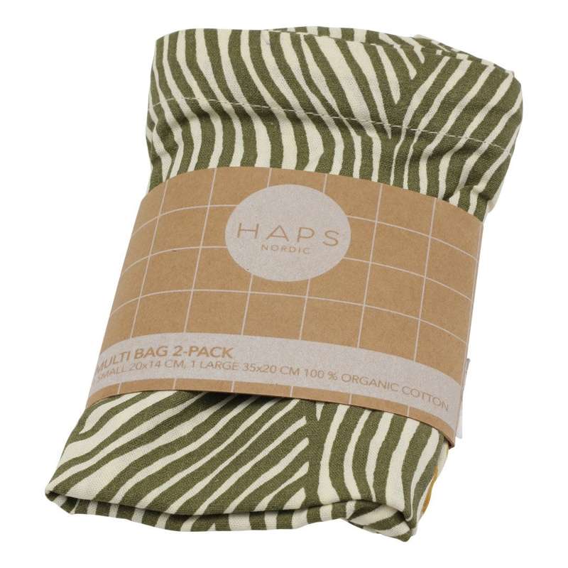 HAPS Nordic Sacos de comida/Multi Sacos - 2-Pack - Fall Wave 