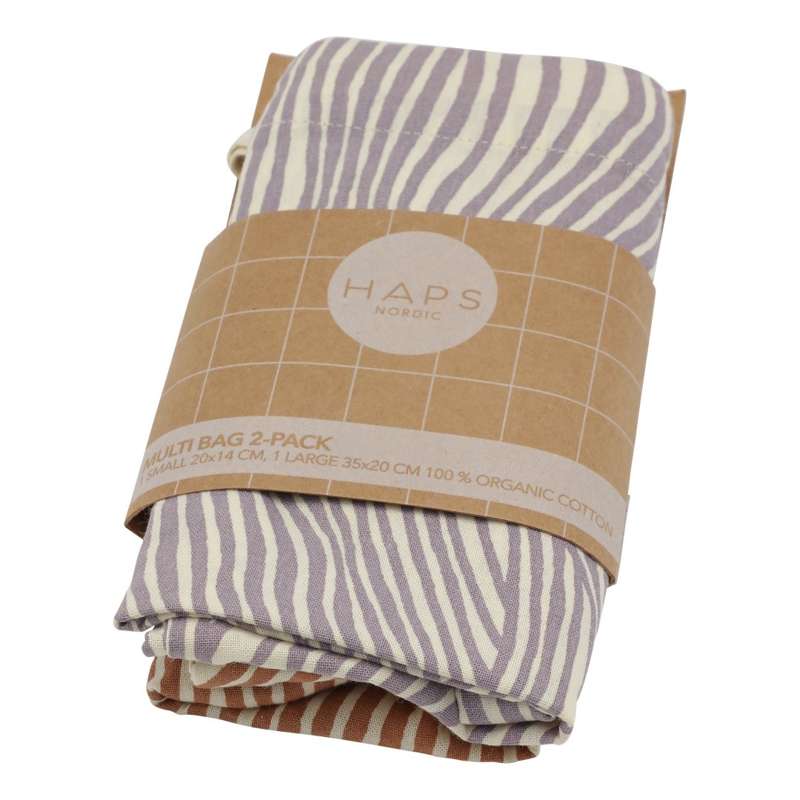 HAPS Nordic Madposer/Multi Bags - 2-Pak - Vague de printemps