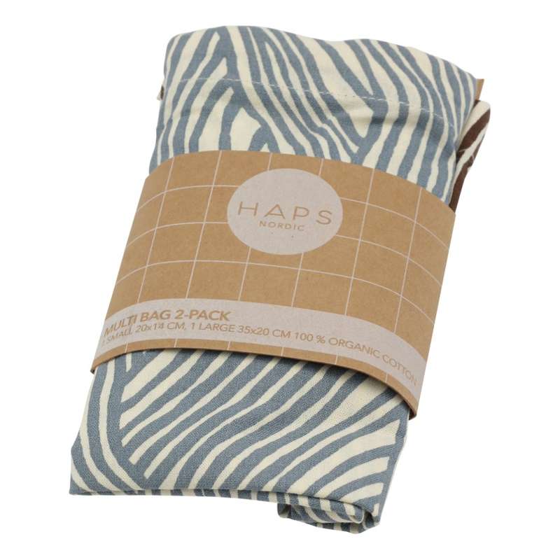 HAPS Nordic Maaltijdboxen/Multi Tassen - 2-Pack - Winter Wave