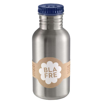 Blafre Steel Water Bottle - 500 ml. (Dark Blue)