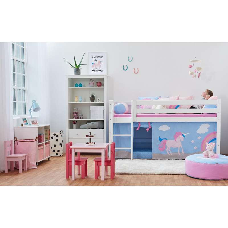 Hoppekids MADS Chaise pour enfants - Rose baroque