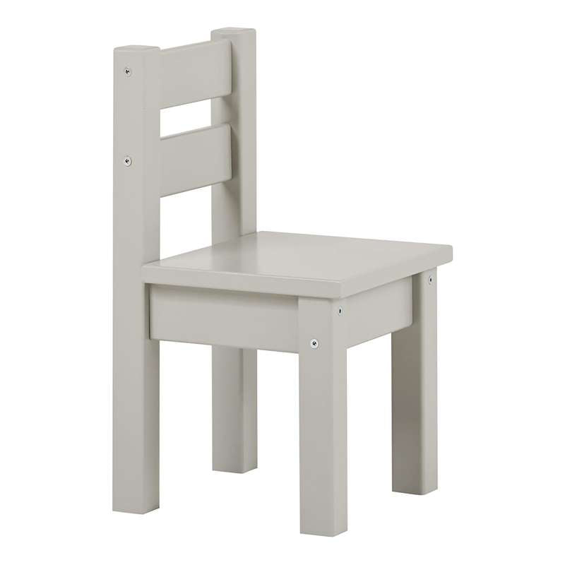 Hoppekids MADS Chaise enfant - Gris tourterelle