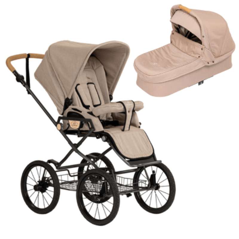 Naturkind Ida Kombikinderwagen Max - 96cm. - Sand