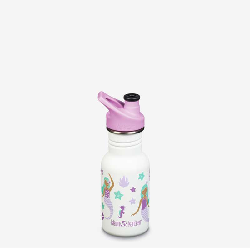 Klean Kanteen Classic Drikkedunk - Kid SportCap - 355ml - Mermaids