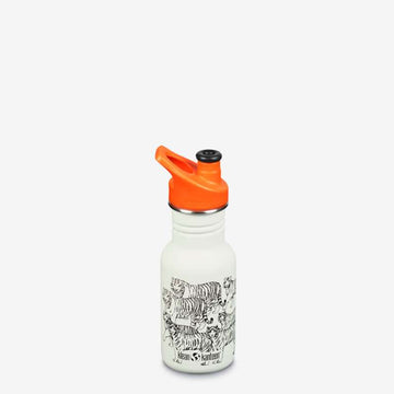 Klean Kanteen Classic Garrafa de Água - Kid SportCap - 355ml - Tigres 