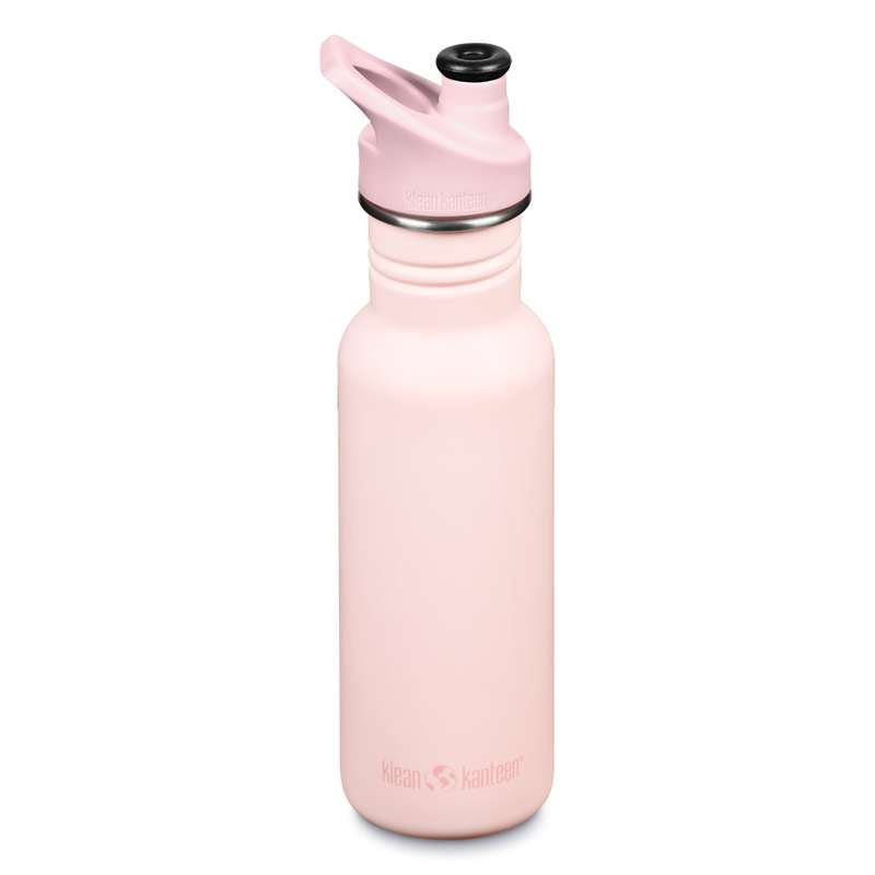 Klean Kanteen Classic Water Bottle - SportCap - 532ml - Heavenly Pink 