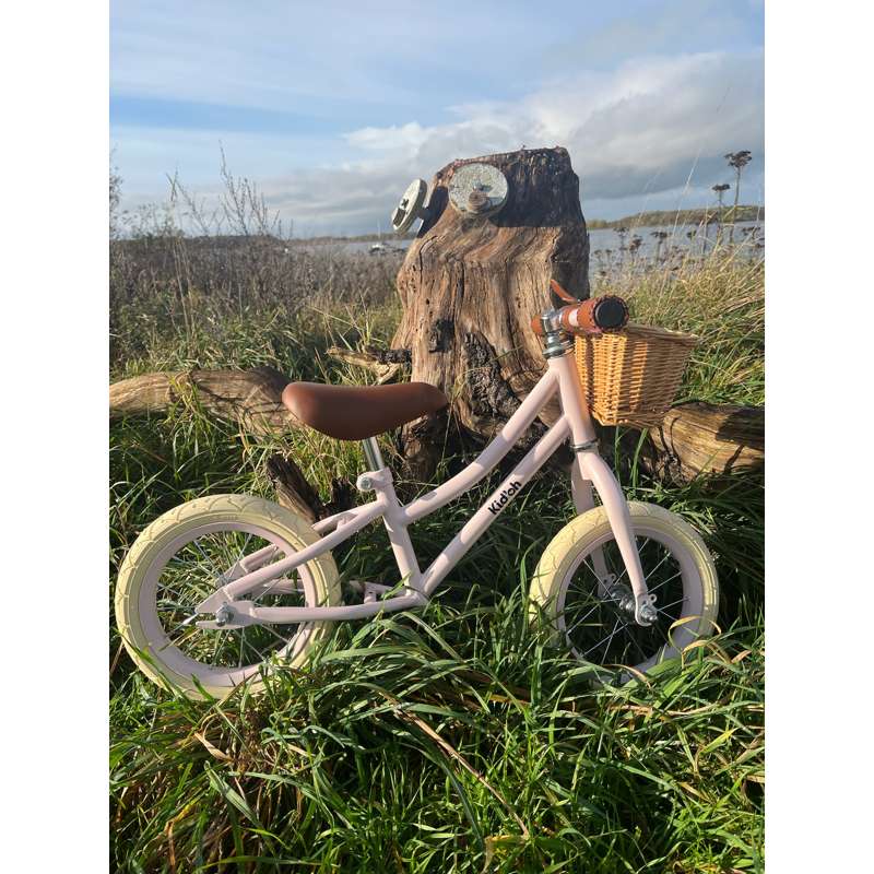 {{3c27b2b2dea475fd0b559f564e86d6e25}} Onion bike with bicycle basket - Pale Rose 