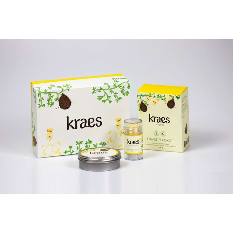 KRAES Caixa de Presente - Aveia e Coco 