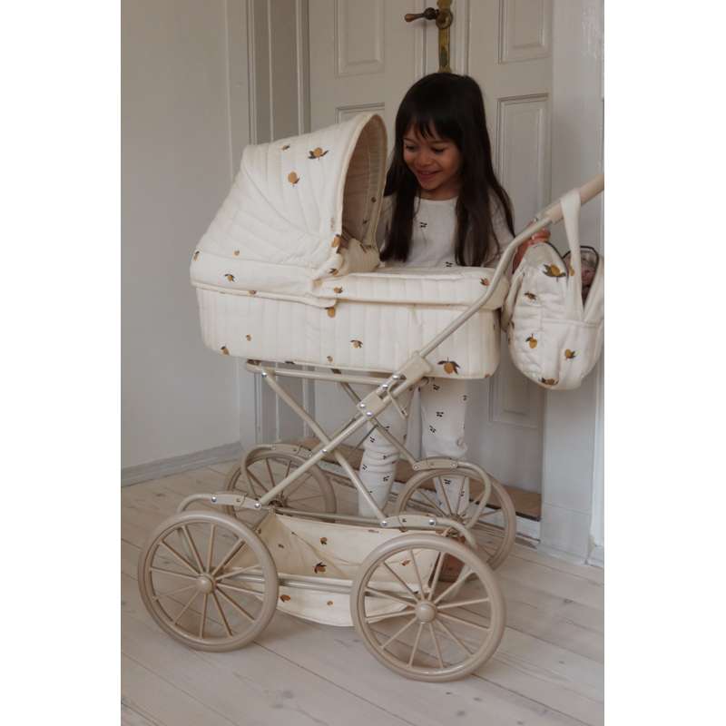 Konges Sløjd Doll Stroller - LEMON