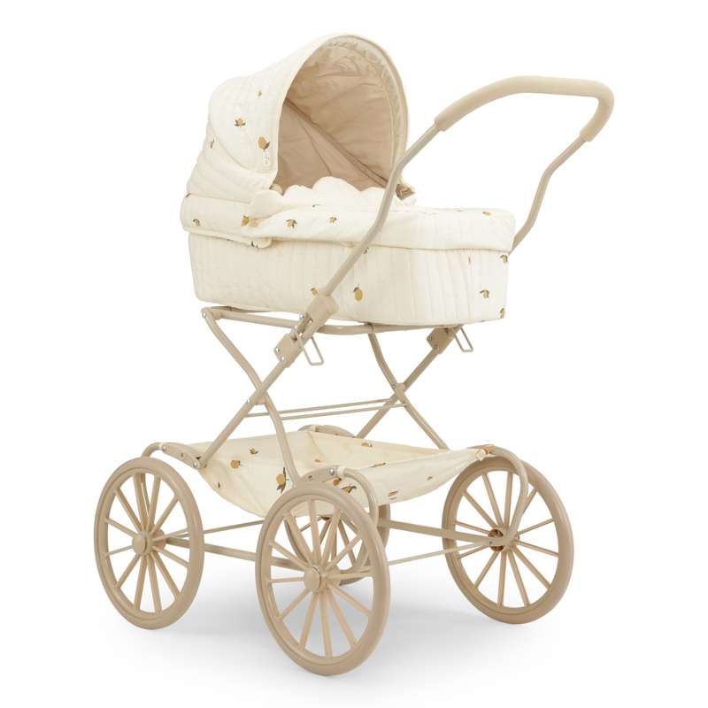 Konges Sløjd Doll Stroller - LEMON