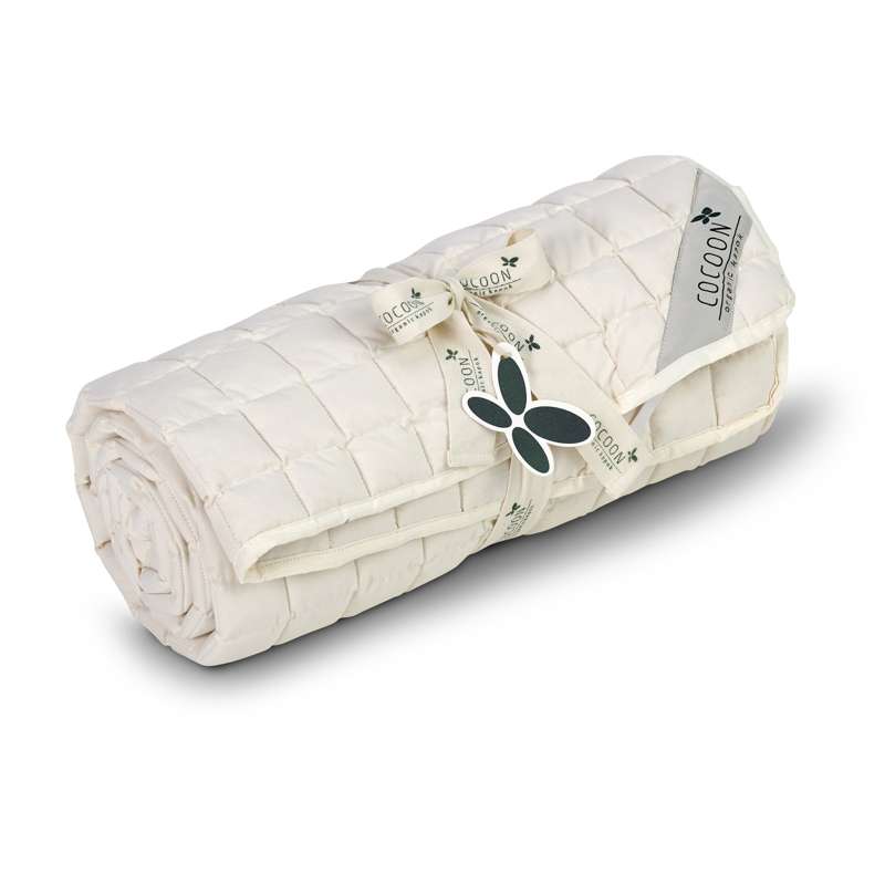 Cocoon Company Matelas roulé pour lit de bébé - Kapok - 60x120