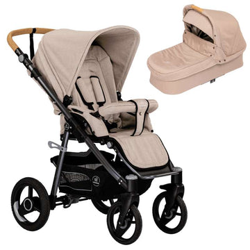 Naturkind Poussette combinée Lux Evo - 77cm. - Sable